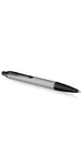 PARKER IM Monochrome Stylo bille, Gris mat, recharge bleue pointe moyenne, Coffret cadeau