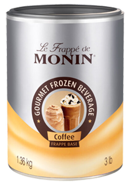 Monin Frappé Base Café 1,36Kg (lot de 3)