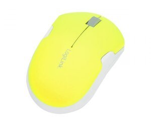 Souris sans fil Logilink ID0122 (Jaune/Blanc)