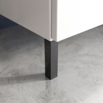 Germania Armoire de plancher sous-lavabo GW-Tulsa 60x35x60 cm Blanc