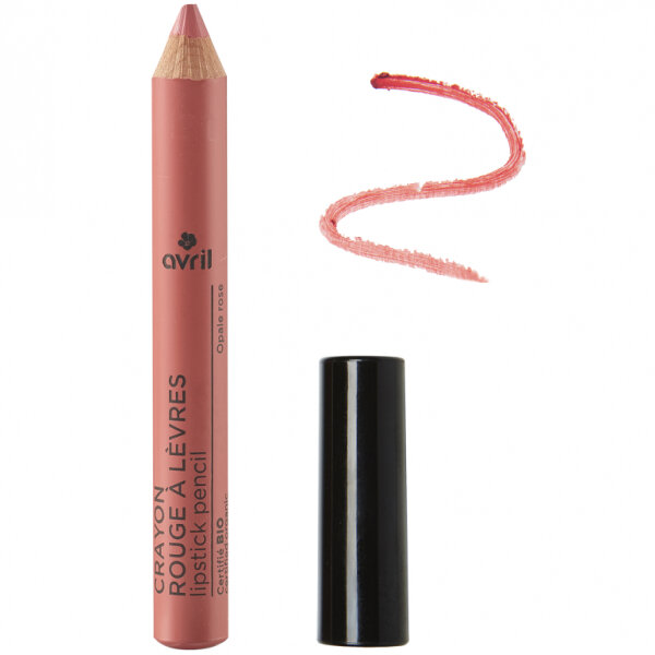 Avril - Crayon Rouge à Lèvres Opale Rose Certifié Bio