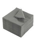 Serviette couleur GRIS 33 X 33cm (colis 350 serviettes)