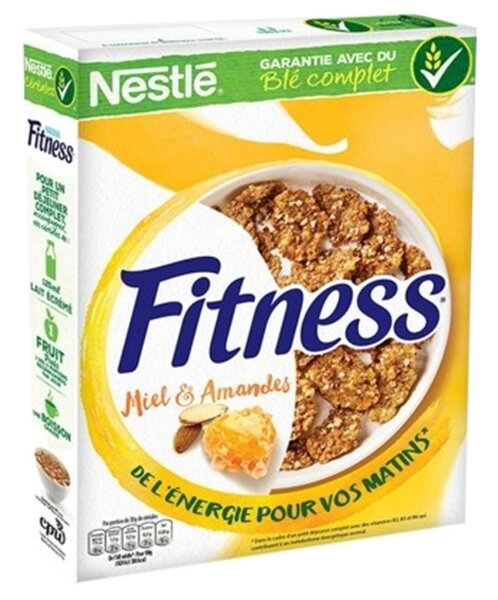 Nestlé Fitness Miel Et Amandes 355g (lot de 4)