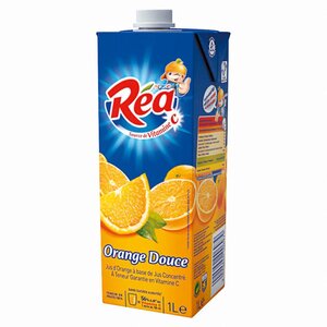 Jus d'Orange REA - 1 L (Lot de 10 bricks)