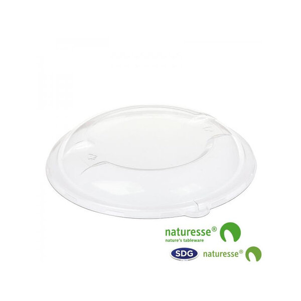 Couvercle Dôme PLA Biodégradable Transparent pour Bol 14970 et 14971 - SDG - Lot de 240 - Acide polyactique (PLA)