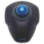 Kensington Boule de commande avec anneau de défilement Noir et bleu