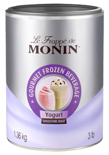 Monin Frappé Smoothie Base Yogurt Yaourt 1,36Kg