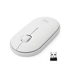 LOGITECH Souris filaire M350 PEBBLE Blanc