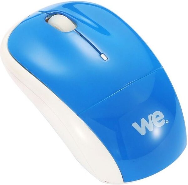 Souris Optique sans fil We Deluxe V3 (Bleu)