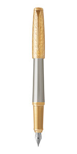 PARKER Urban Premium - Stylo bille, Aureate Poudre Dorée, attributs dorés, plume moyenne, en écrin