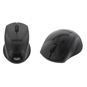 T'nB Souris optique sans fil ultra mini récepteur USB 2,4 GHz - Noire