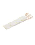 Kit couverts en amidon de maïs KIT COUVERTS 4 PIÈCES (1 colis 250 kits)