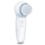 Beurer Brosse de nettoyage facial Pureo Deep Clear Blanc et rose FC 65