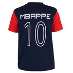 WEEPLAY T-shirt Football FFF Mbappe - Maillot Adulte 100% coton jersey
