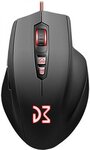 Souris filaire Gamer Dream Machines DM2 Comfy (Noir)