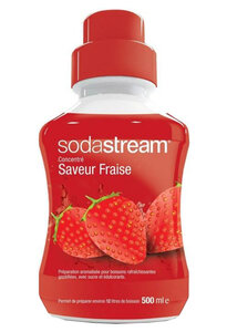 Sodastream Concentré Saveur Fraise 500ml (lot de 3) 3001901