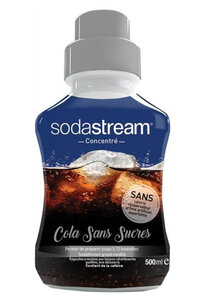 Sodastream Concentré Cola sans Sucres 500ml (lot de 3)