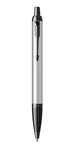 PARKER IM Monochrome Stylo bille, Gris mat, recharge bleue pointe moyenne, Coffret cadeau
