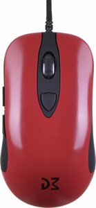 Souris filaire Gamer Dream Machines DM1 FPS Blood Red (Noir/Rouge)