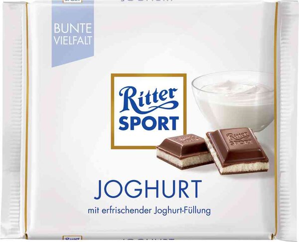 SPORT Tablette Chocolat Yaourt 100 g RITTER