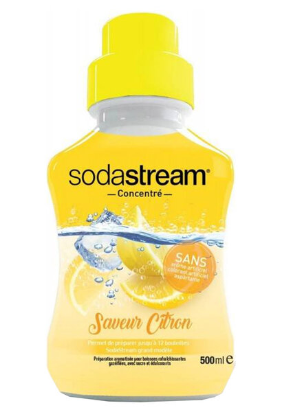 Sodastream Concentré Saveur Citron 500ml (lot de 3)