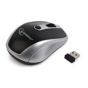 Souris sans fil Gembird MUSW-002 (Noir/Argent)