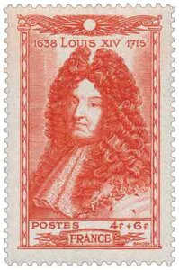 Timbre royal LOUIS XIV